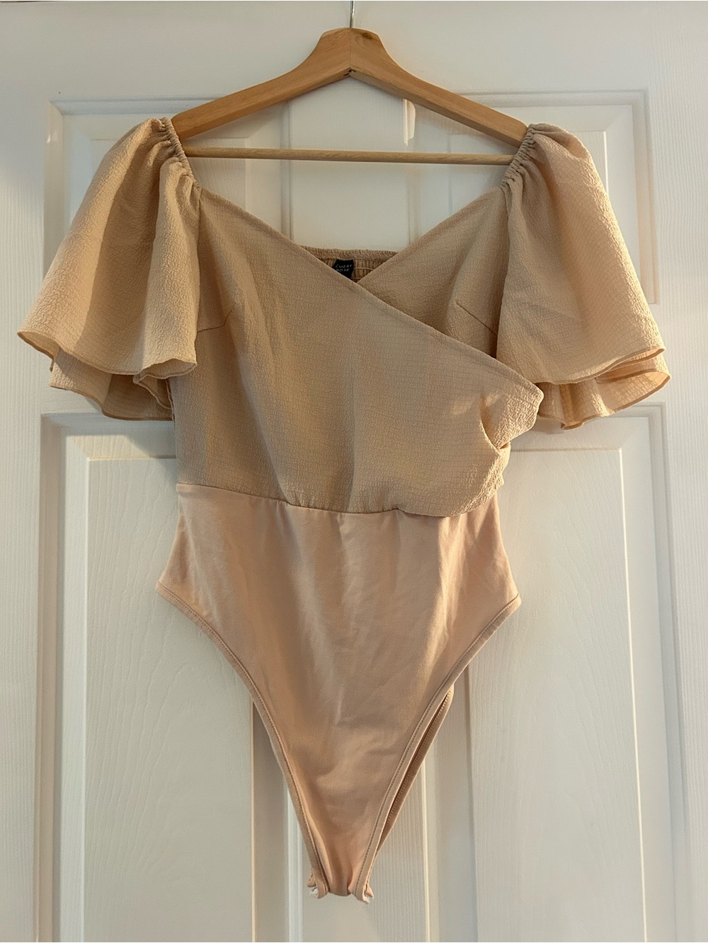 Emery Rose Cream Body Suit